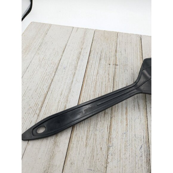 Spatula Nylon Slotted Reinforced Turner Flipper No 115 Black Hutzler - Picture 6 of 7